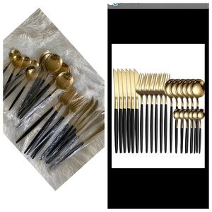 24 pcs Stainless steel flatware/Cutlery Set